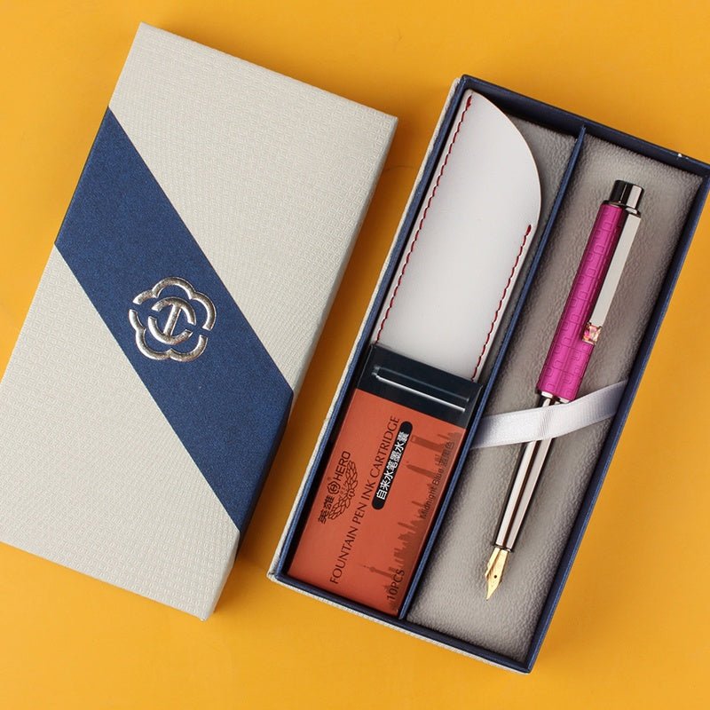 Hero HS209 Fountain Pen for Lady Current Purple