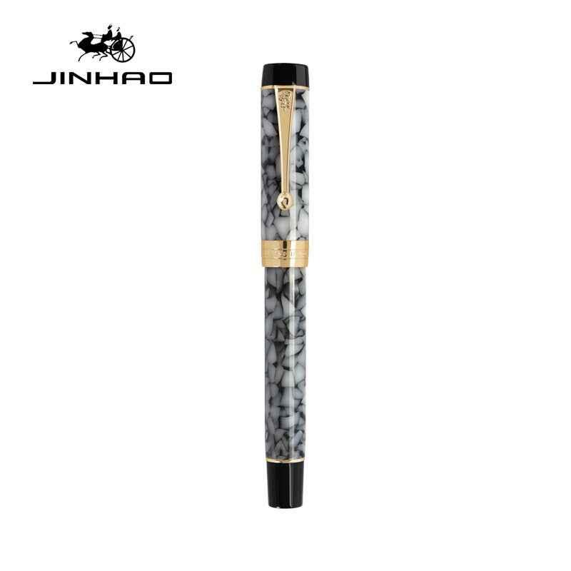 Jinhao Century 100 Classic Fountain Pen with Converter Grey Marble