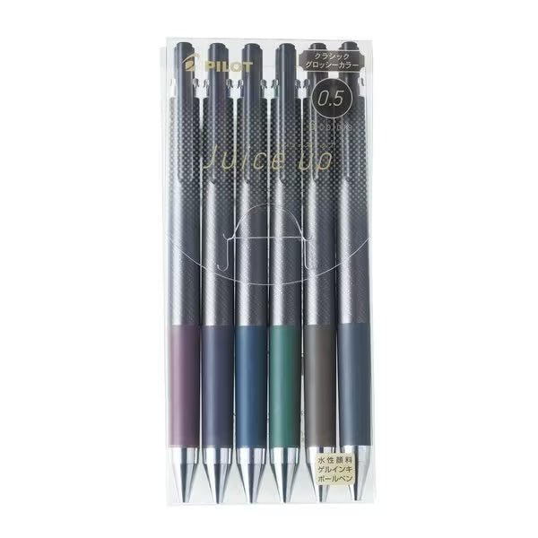 Pilot Juice Up Gel Ink Pen Glossy 6 Color Set 0.4mm