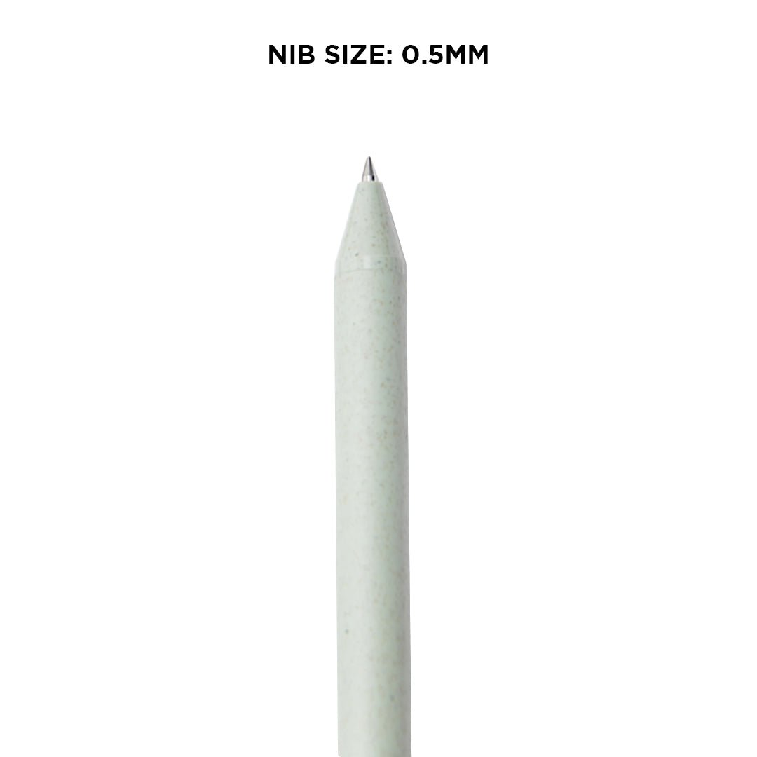 Kaco Pure Biodegradable 0.5mm Gel Ink Pen-Pack Of 4