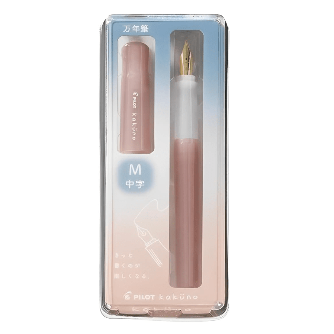 Pilot Kakuno Fountain Pen Madoromi Color Series Pink