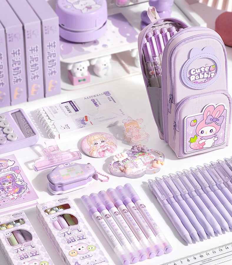 Cute Kids Multi-Functional Pencil Case Large Capacity Pen Bag
