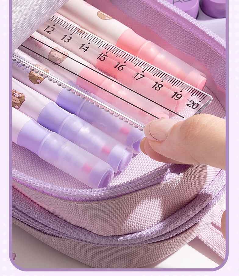 Cute Kids Multi-Functional Pencil Case Large Capacity Pen Bag