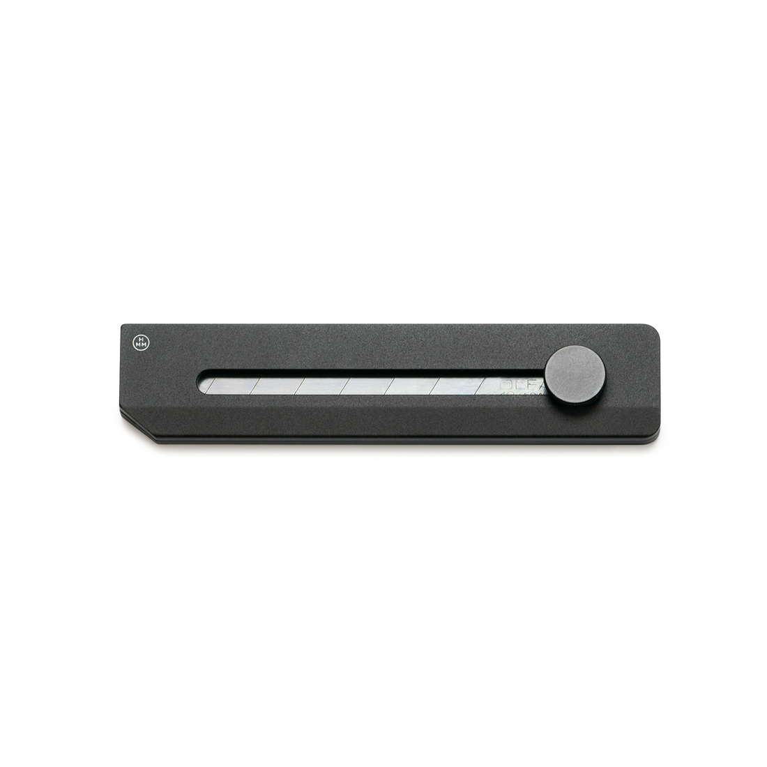 HMM EDC Utility Knife Black/Army/Silver with OLFA Blade Black