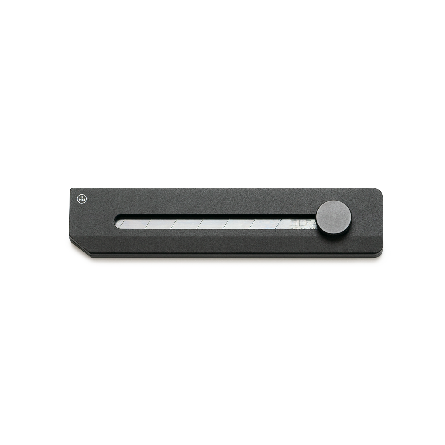HMM EDC Utility Knife Black/Army/Silver with OLFA Blade Black