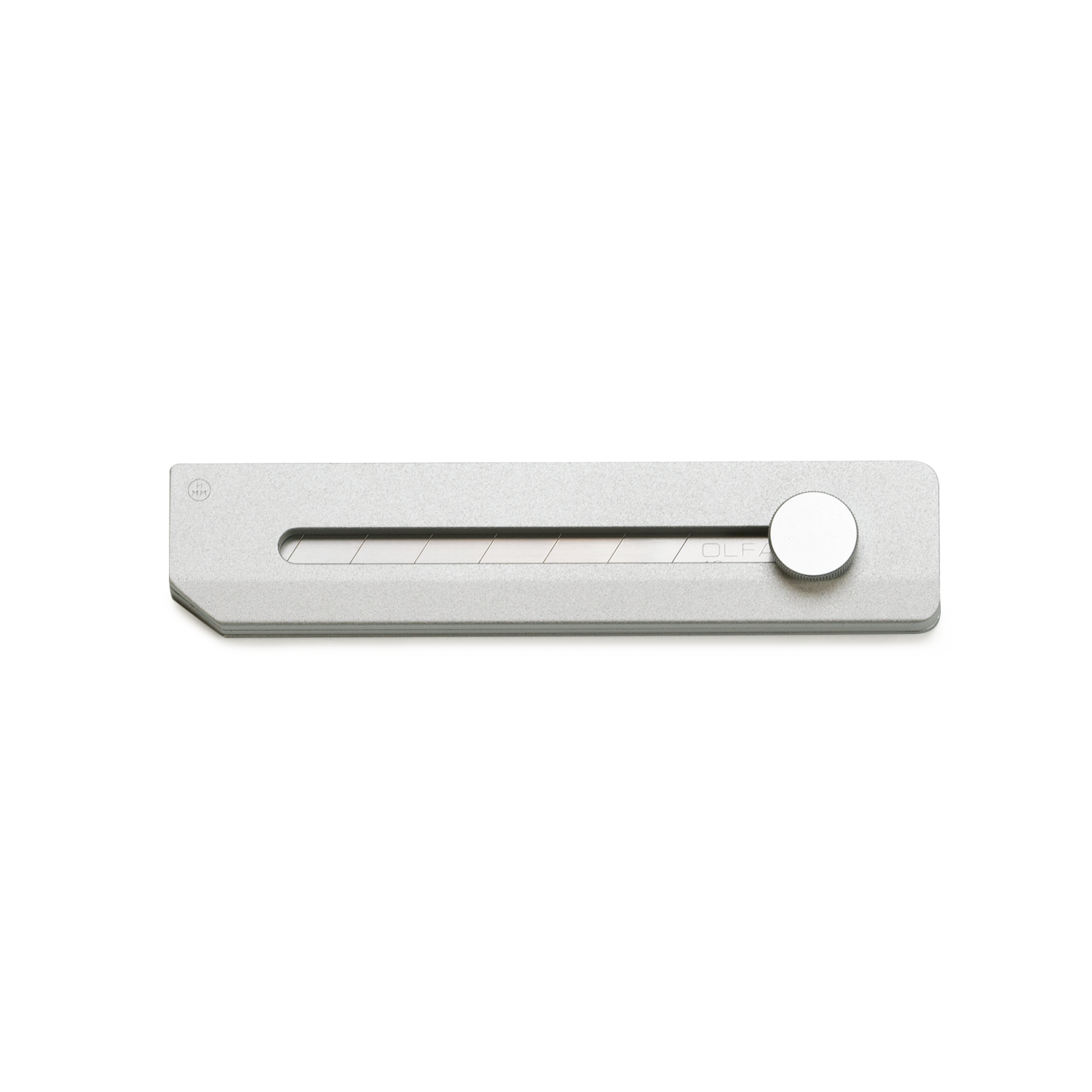 HMM EDC Utility Knife Black/Army/Silver with OLFA Blade Silver