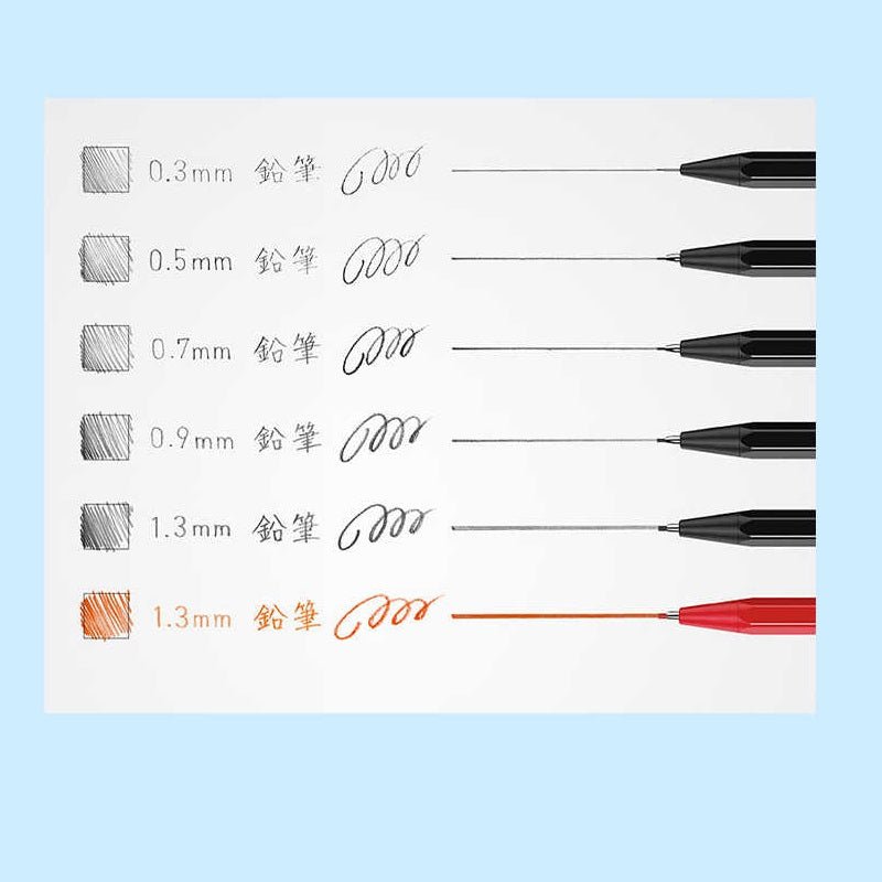 KOKUYO Enpitsu Sharp Mechanical Pencil with Leads and Eraser