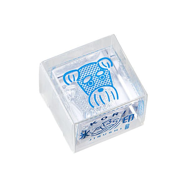 KING JIM Kori Jirushi Ice Cube Stamp Small HITOTOKI Schnauzer