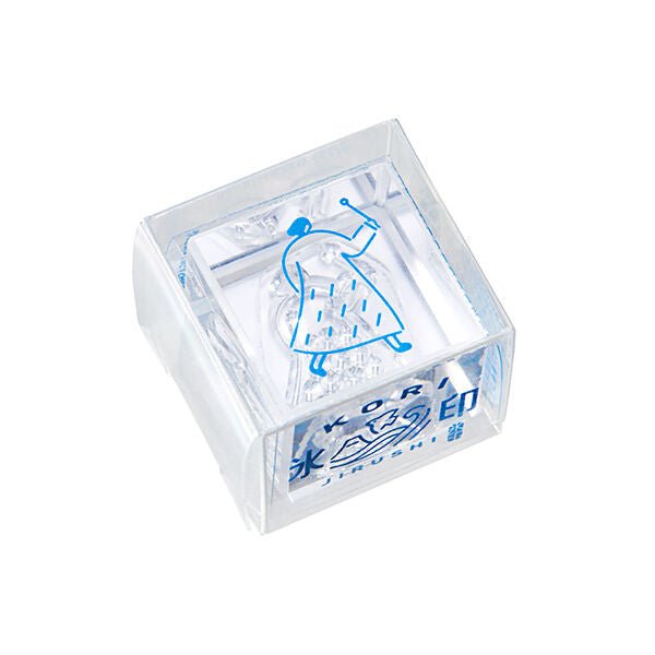 KING JIM Kori Jirushi Ice Cube Stamp Small HITOTOKI Girl