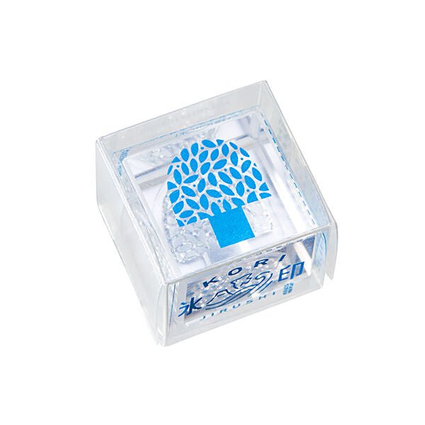 KING JIM Kori Jirushi Ice Cube Stamp Small HITOTOKI Tree