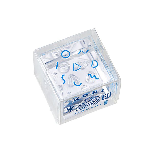 KING JIM Kori Jirushi Ice Cube Stamp Small HITOTOKI Signs