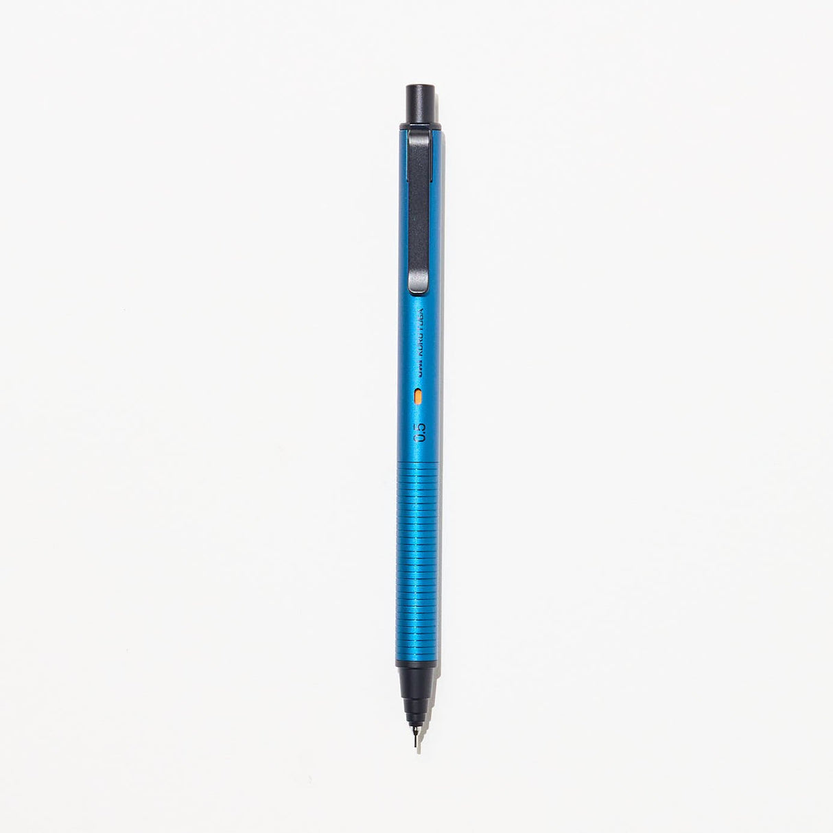 Uni Mitsubishi Pencil Kuru Toga Metal Mechanical Pencil 0.5MM Silent Blue