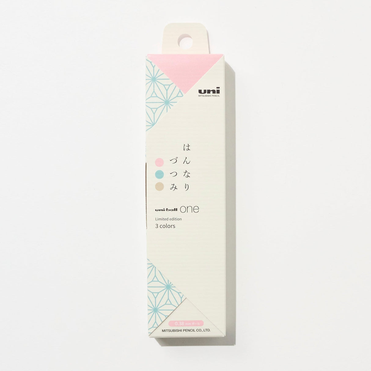 [Limited] uni-ball one Gel Pen Set - Wa Taste 0.38mm/0.5mm Hannari Zutsumi