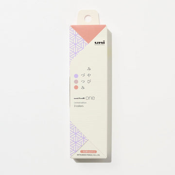 [Limited] uni-ball one Gel Pen Set - Wa Taste 0.38mm/0.5mm Miyabi Zutsumi