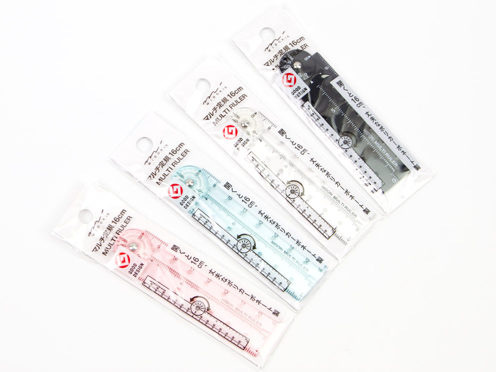 Midori Multi Ruler 6.3 inches (16 cm)
