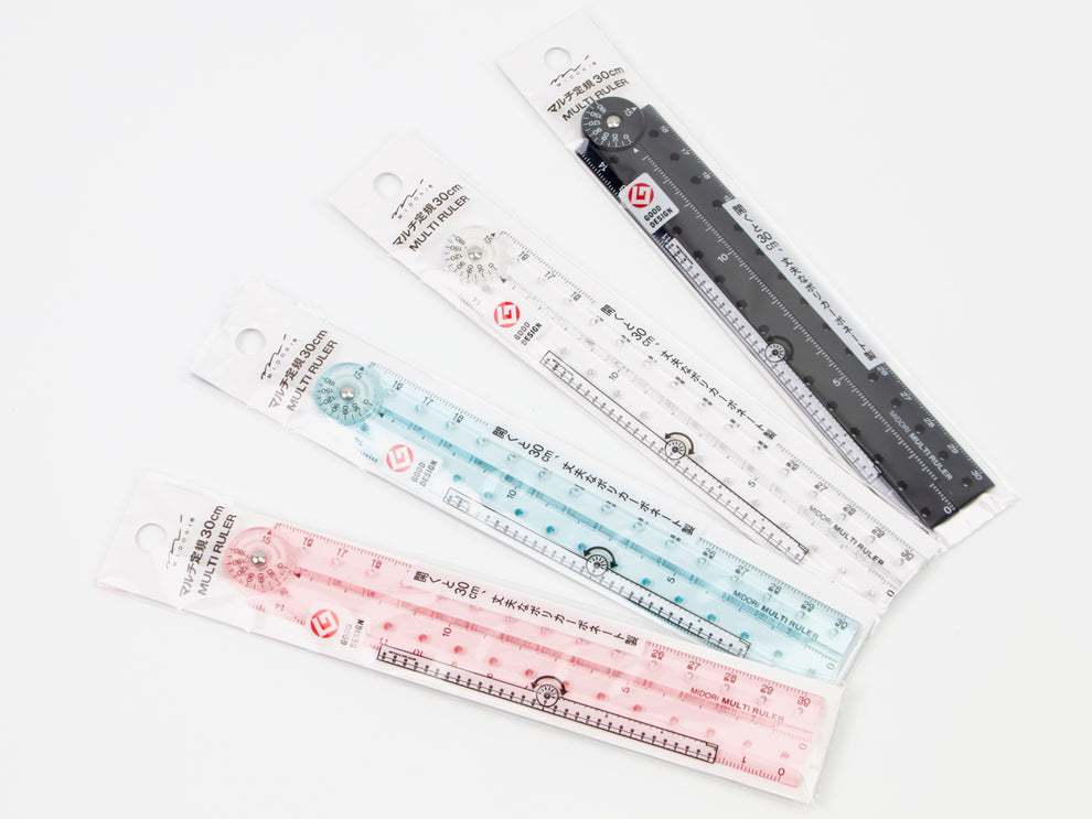 Midori Multi Ruler 30cm 11.8 inches