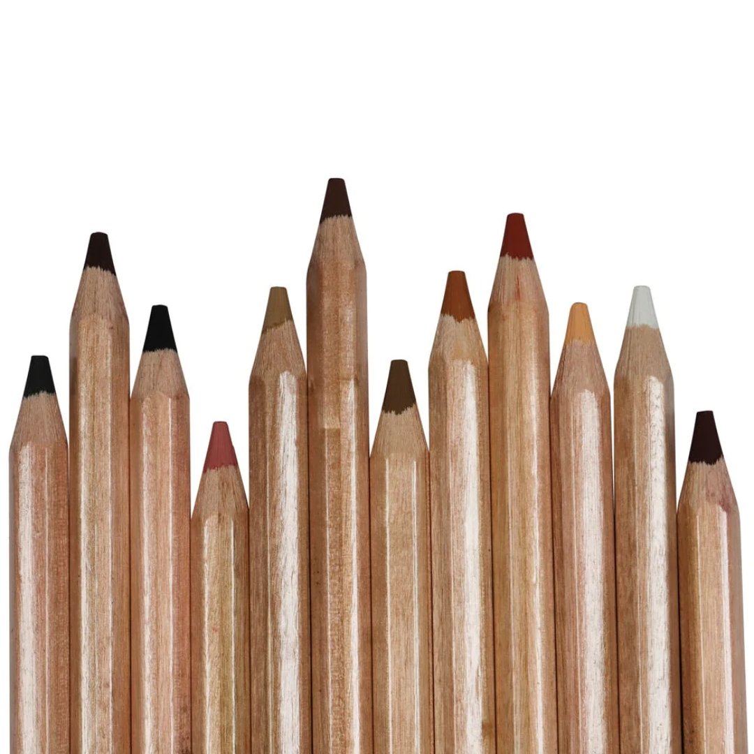 Mont Marte Skin Tints Pastel Pencils Pack Of 12