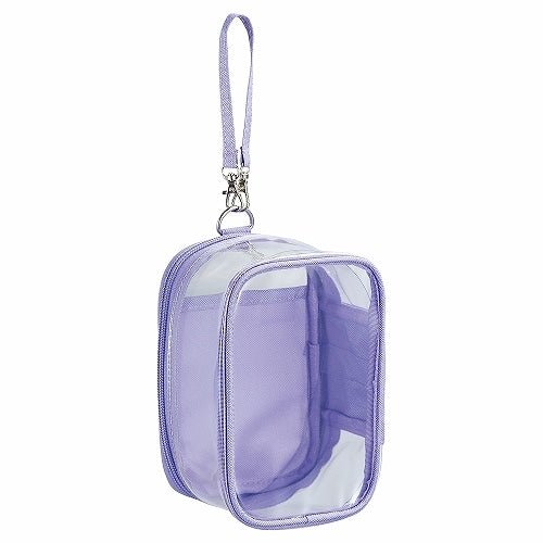 LIHIT LAB myfa Decoration Box Pouch Storage Case for Small Plush Toys Lilac Purple