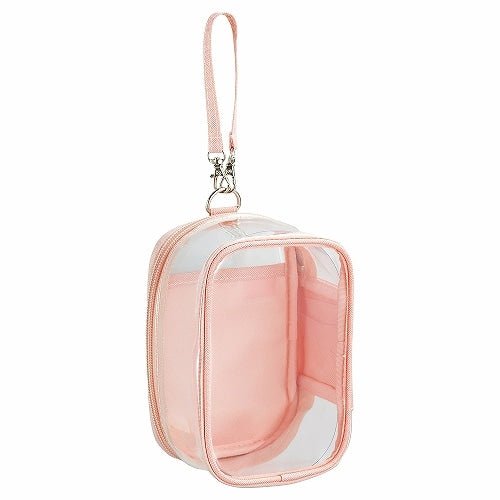 LIHIT LAB myfa Decoration Box Pouch Storage Case for Small Plush Toys Sherbert Pink