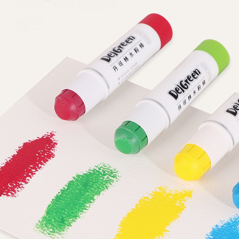Deigreen Twist Up Tempera Gouache Paint Sticks 18 Color
