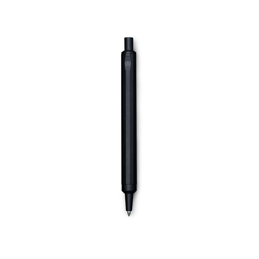 HMM Ballpoint Pen Aluminum Alloy 0.7MM Black Ink Black