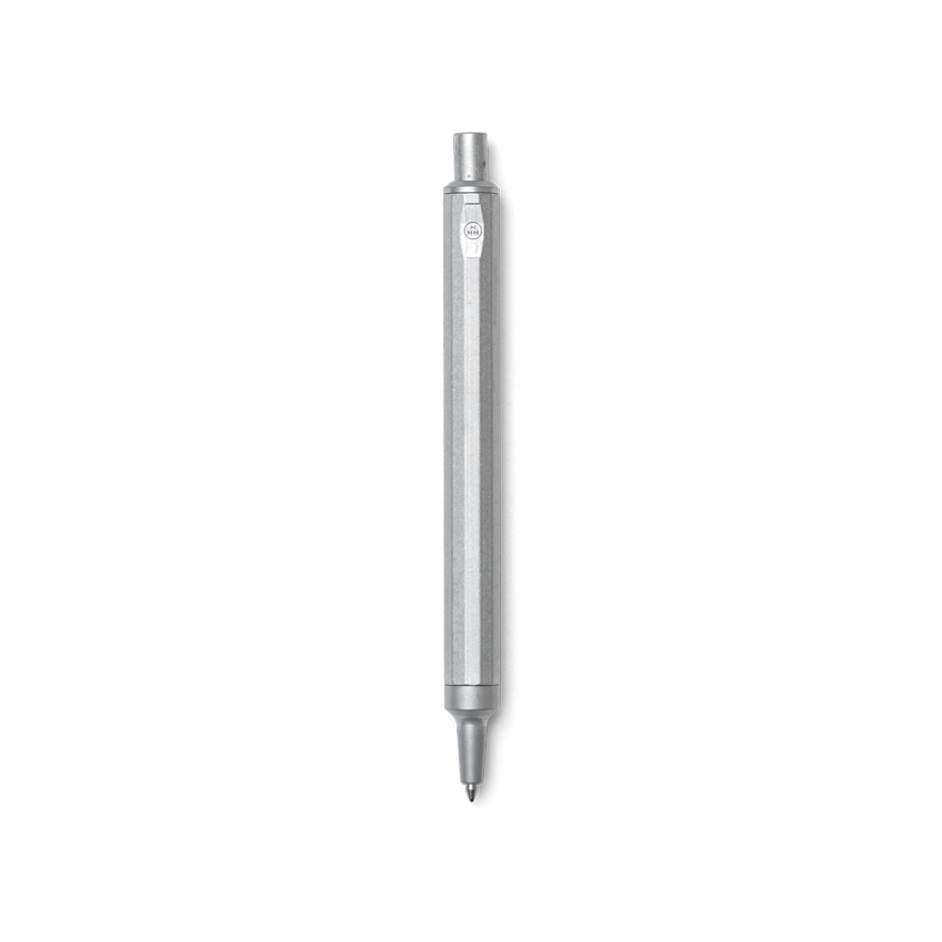 HMM Ballpoint Pen Aluminum Alloy 0.7MM Black Ink Raw