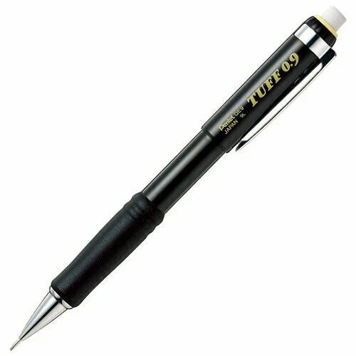 Pentel TUFF Mechanical Pencil 05/0.7/0.9mm 0.9mm Black