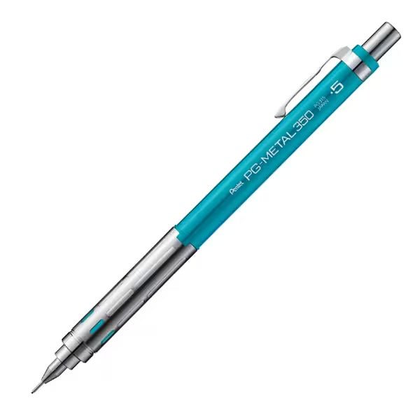 Pentel PG-METAL 350 Mechanical Pencil 0.3mm/0.5mm 0.5mm Blue