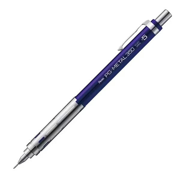 Pentel PG-METAL 350 Mechanical Pencil 0.3mm/0.5mm 0.5mm Navy