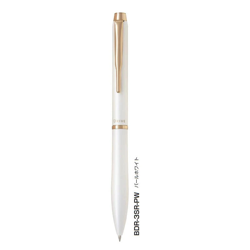 Pilot Acro Drive Hybrid Ballpoint Pen - 0.7 mm Pearl White