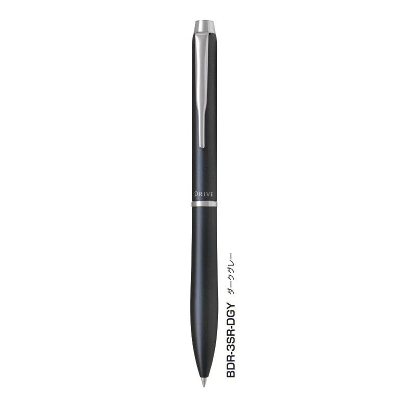 Pilot Acro Drive Hybrid Ballpoint Pen - 0.7 mm Dark Grey