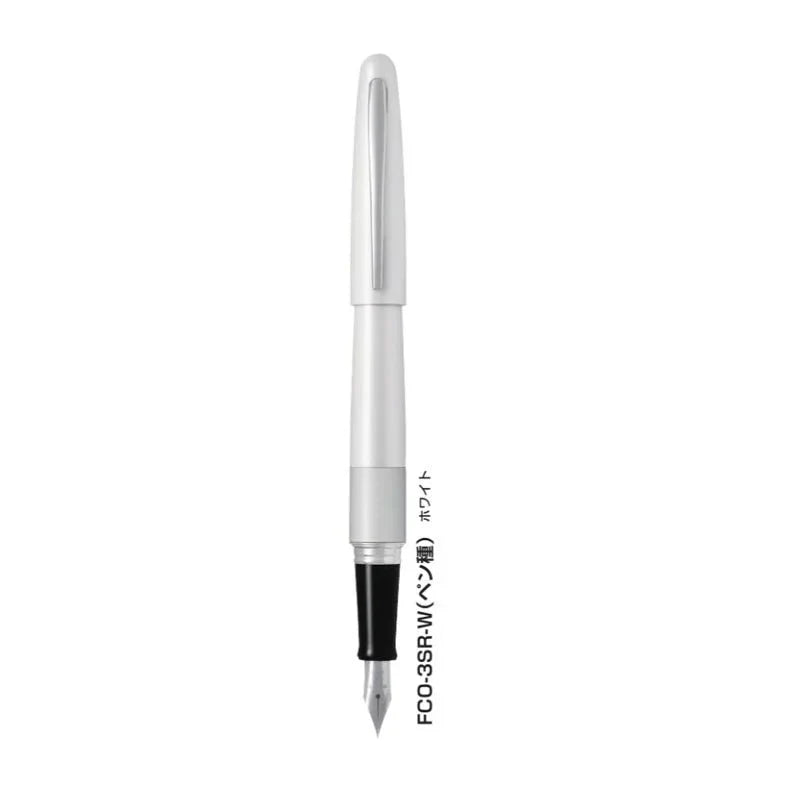 Pilot Cocoon Fountain Pen Metal Body White