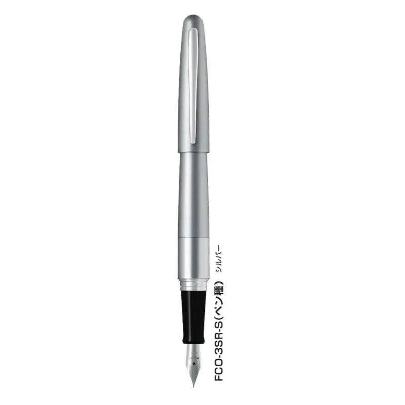 Pilot Cocoon Fountain Pen Metal Body Silver