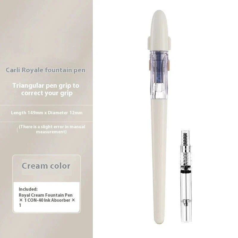 PILOT Fountain Pen Calligraphy Pen FP-60R with CON40 Ink Absorber Brown