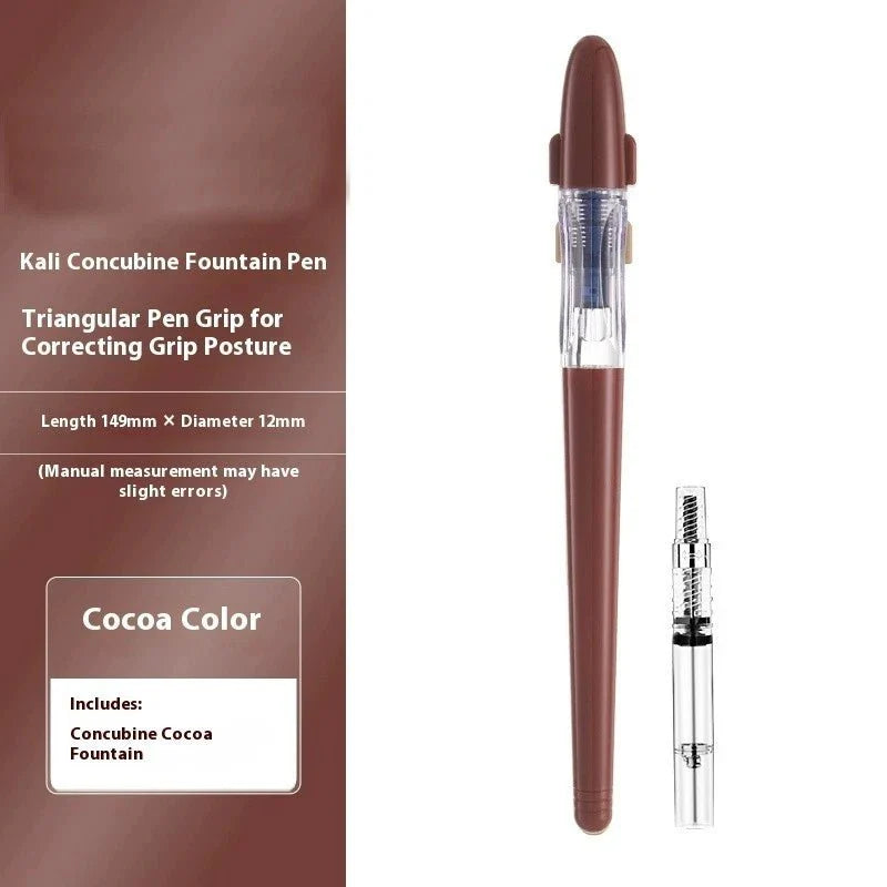 PILOT Fountain Pen Calligraphy Pen FP-60R with CON40 Ink Absorber Brown