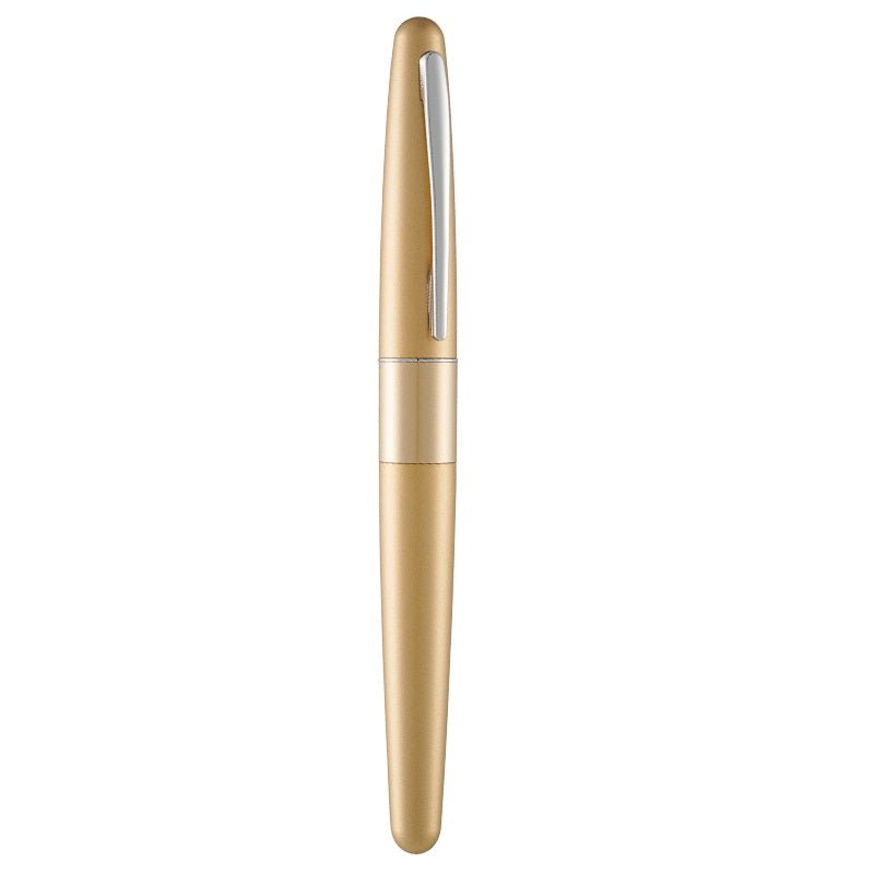 Pilot Metropolitan Animal Fountain Pens 88G Metal Body Gold Flat