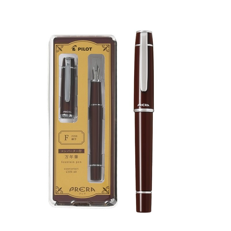 Pilot Prera Fountain Pen New Color Limited Version Brown