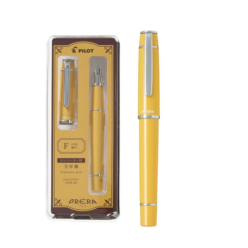 Pilot Prera Fountain Pen New Color Limited Version Yellow