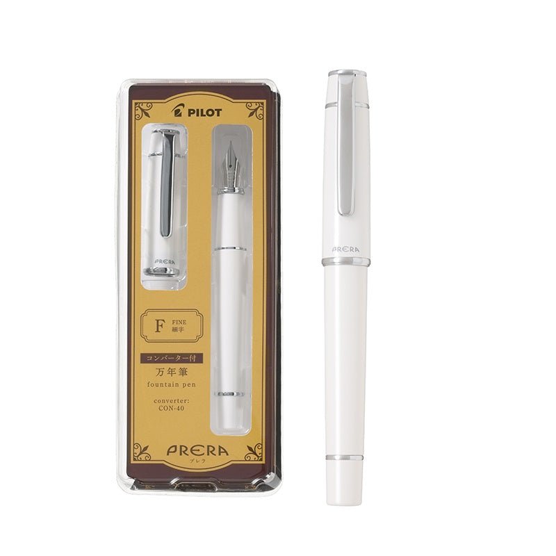 Pilot Prera Fountain Pen New Color Limited Version Off-White