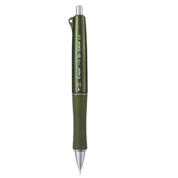 Pilot THE Dr. GRIP Shaker Mechanical Pencil - 0.5mm Olive Green