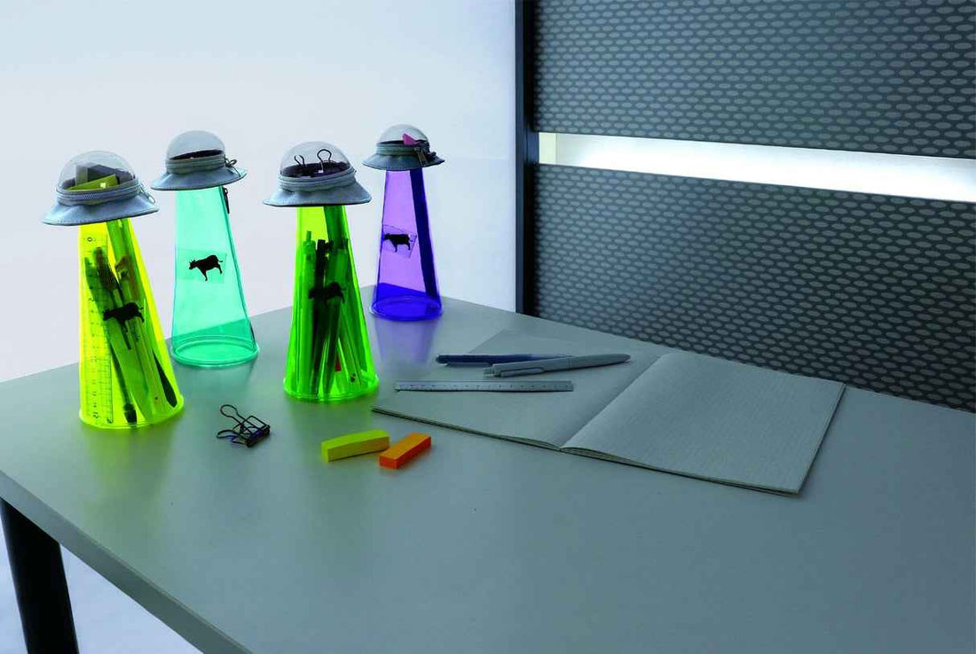 Sun-Star PVC UFO Pen Case Blue