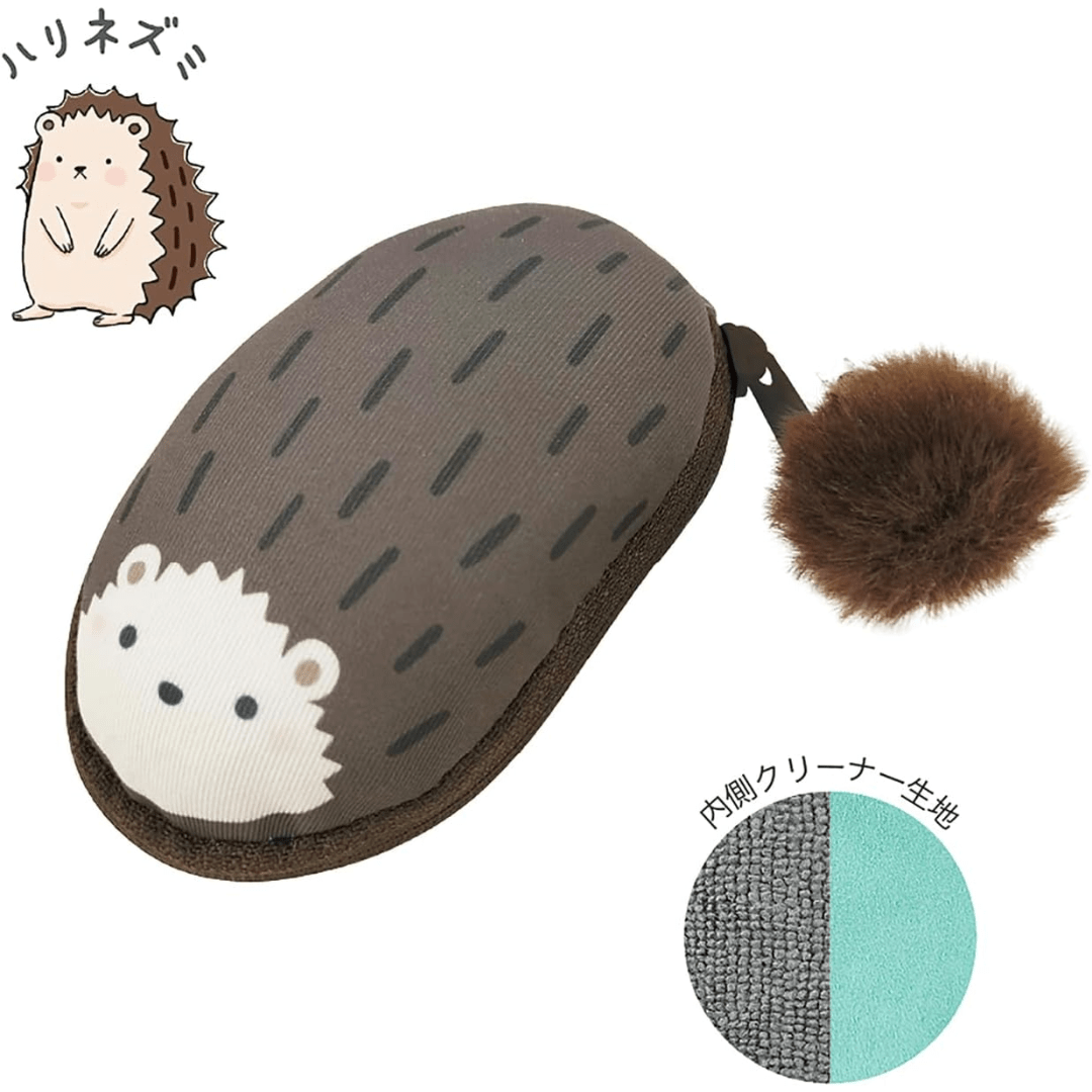 Kutsuwa Rilala Mini One-Hand Wrist Rest & Screen Cleaner Porcupine