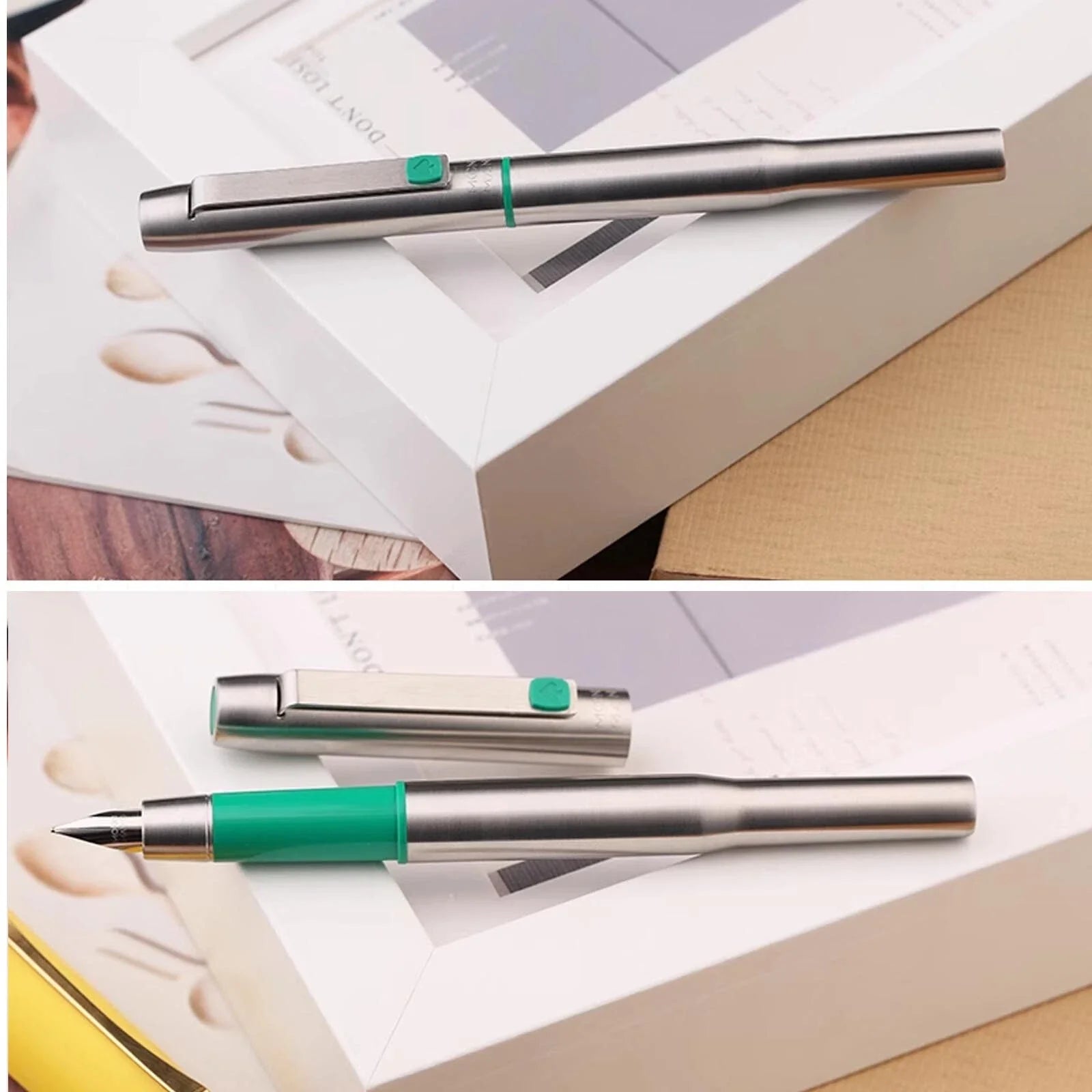 MAJOHN B25 Metal Fountain Pen Fine Nib 0.5mm