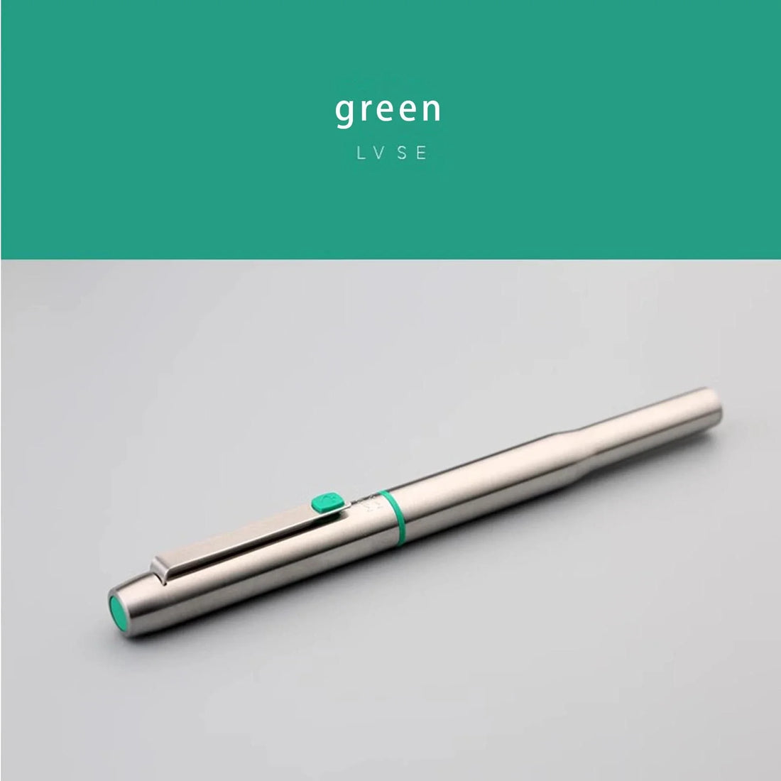 MAJOHN B25 Metal Fountain Pen Fine Nib 0.5mm Green