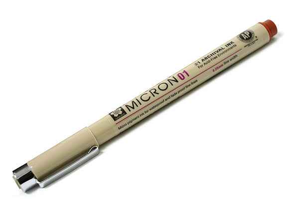 Sakura Pigma Micron Pen - Size 01 - 0.25 mm - 9 Color Bundle