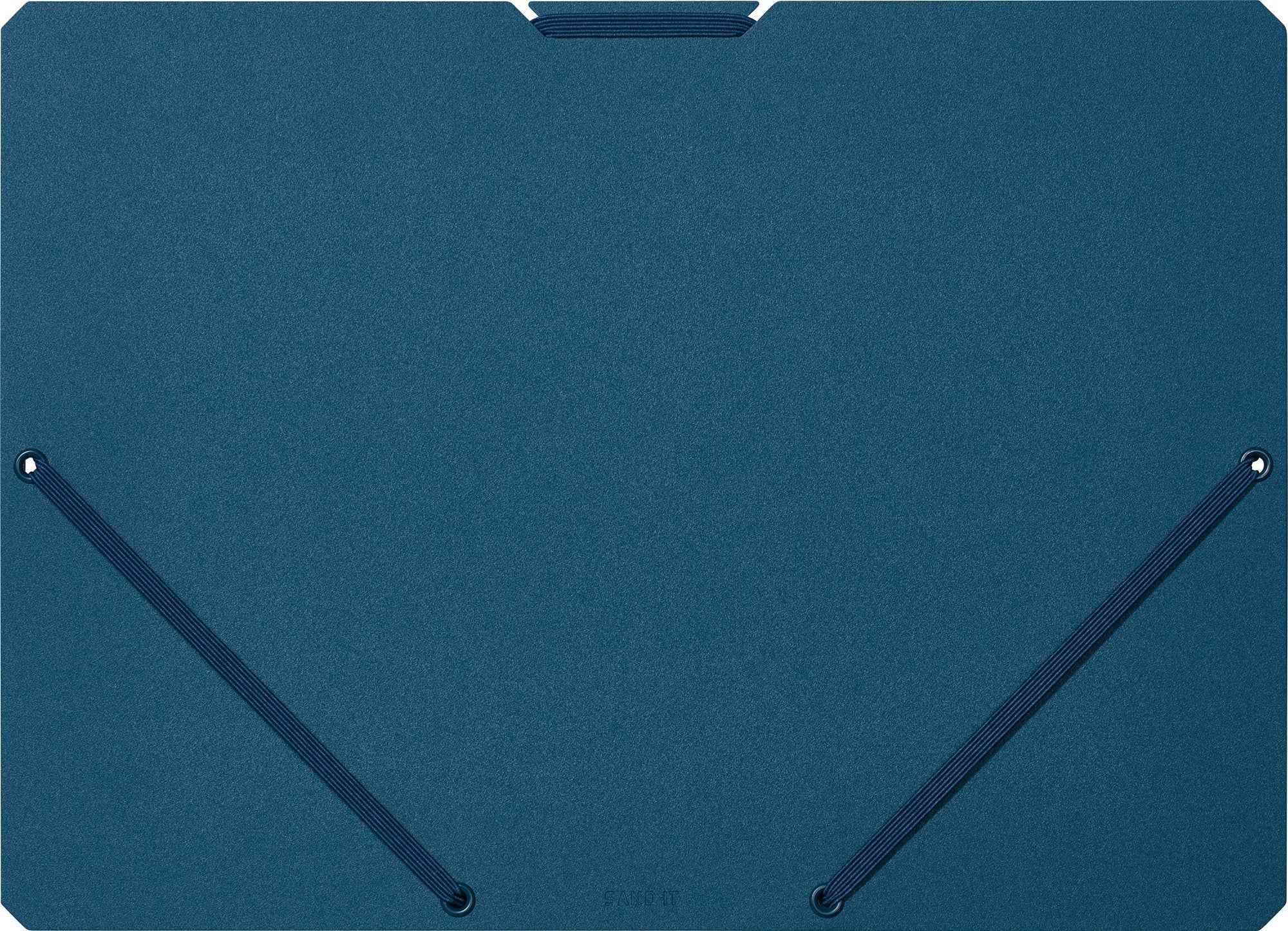 KING JIM "SAND IT" Document File Holder 2582 A4 Size Blue