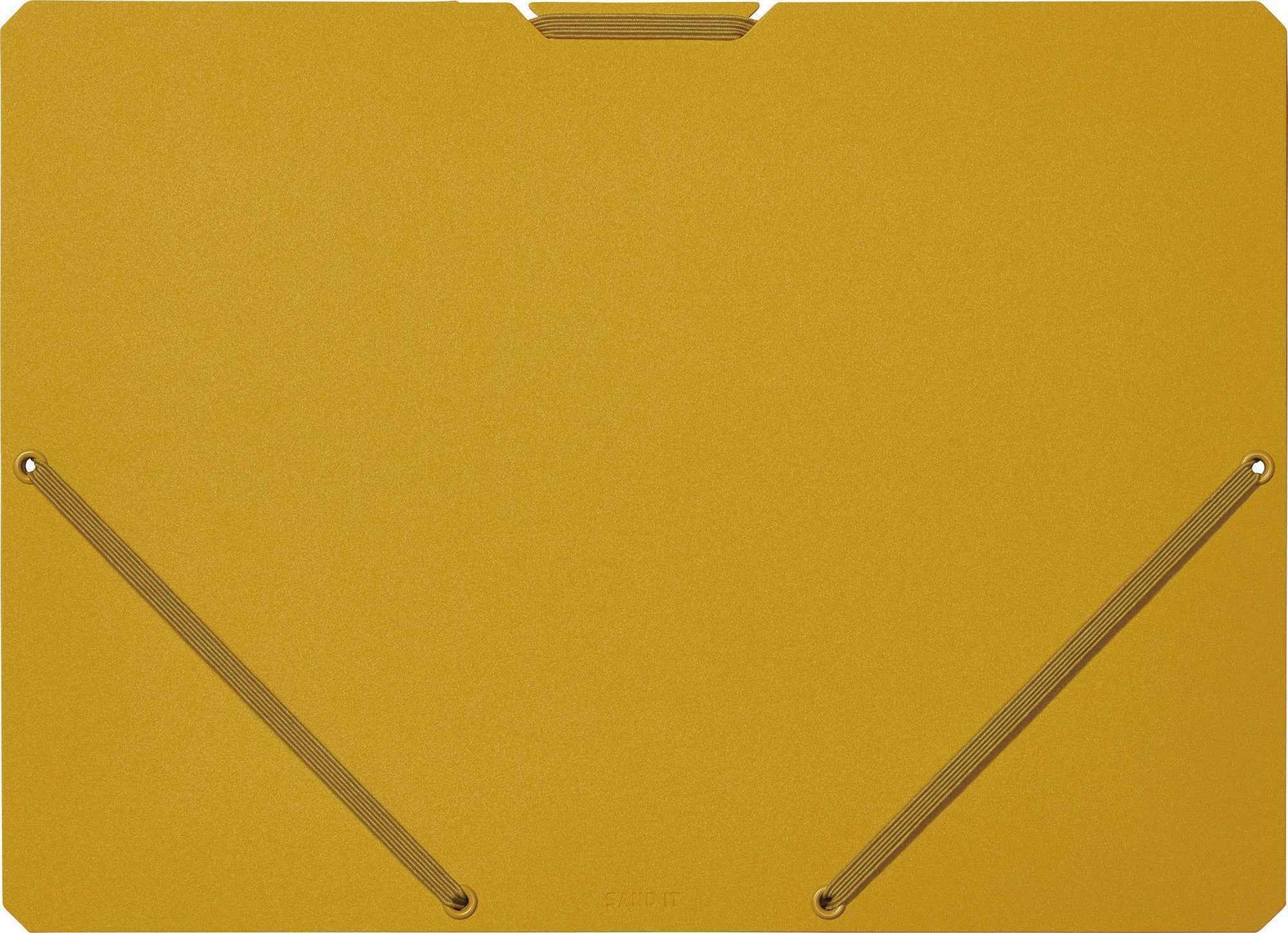 KING JIM "SAND IT" Document File Holder 2582 A4 Size Yellow