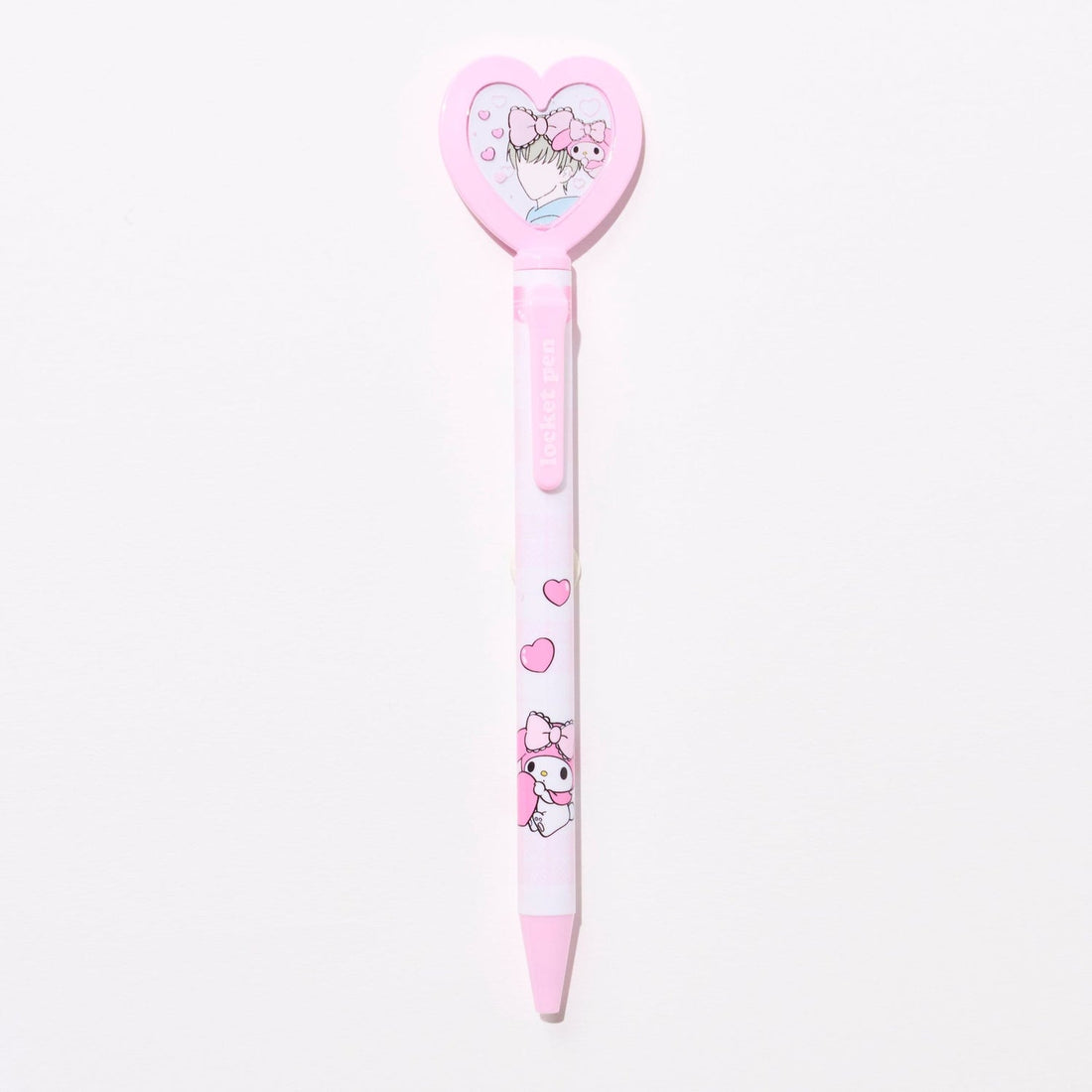 Epoch Chemical Japanese Sanrio Heart Locket Ballpoint Pen 0.7mm Hello Kitty (Red)