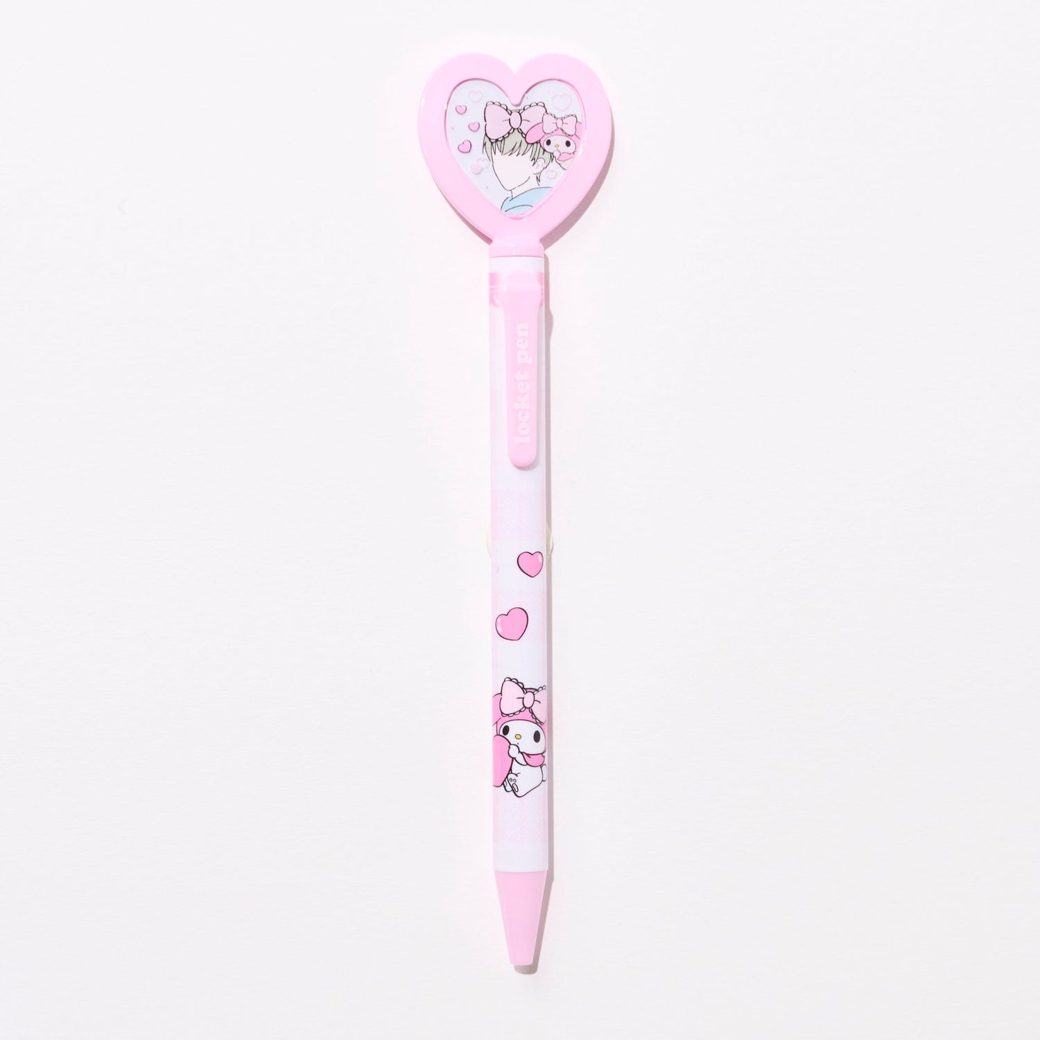 Epoch Chemical Japanese Sanrio Heart Locket Ballpoint Pen 0.7mm My Melody (Pink)