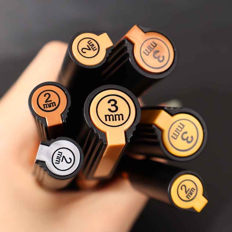 Guangna Liquid Chrome Mirror Marker - Gold - 3 Pack